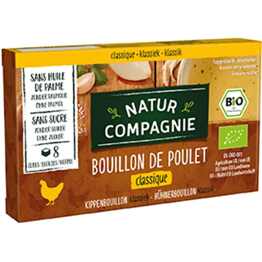 Bouillon poulet cubes 8 x 11g