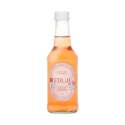 [86504] FRUJI rhubarbe pétillant 250ml